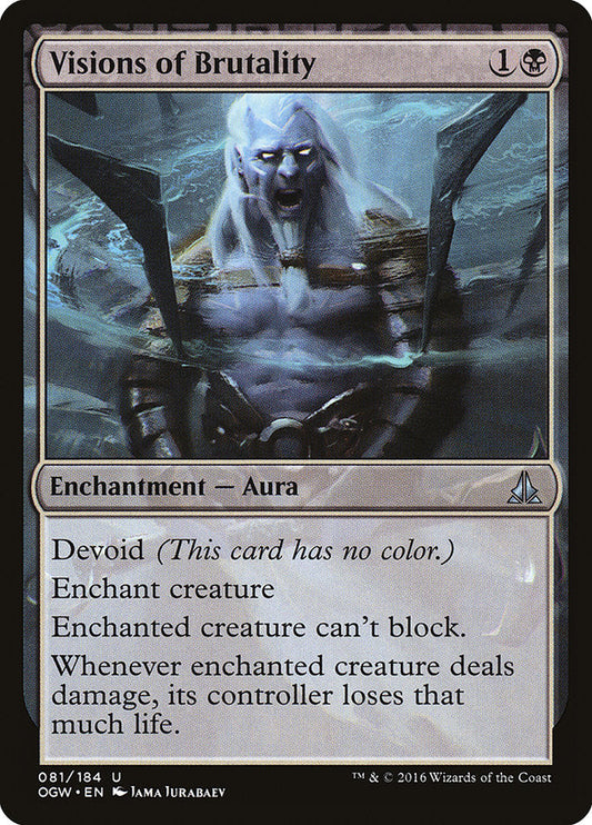 Visions of Brutality [Oath of the Gatewatch] [Foil]