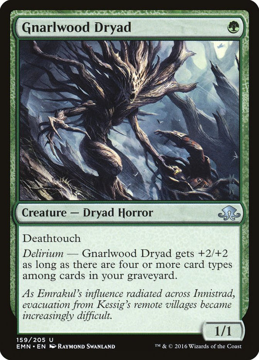 Gnarlwood Dryad [Eldritch Moon] [Foil]