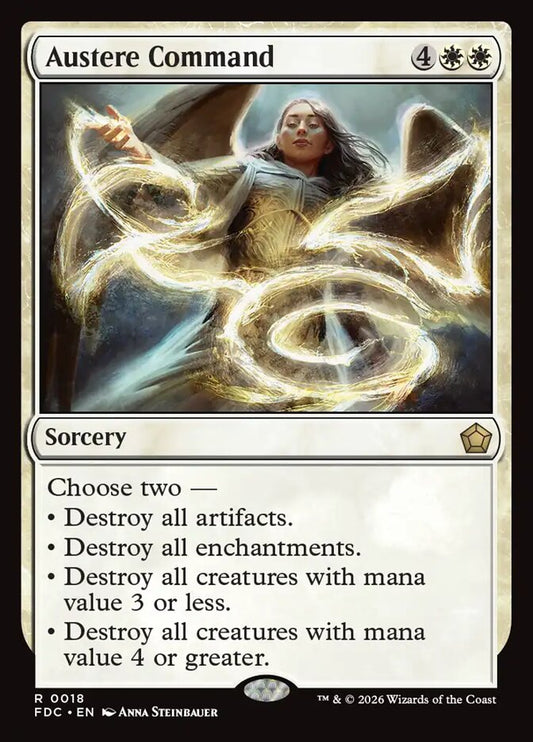 Austere Command [Foundations Commander]