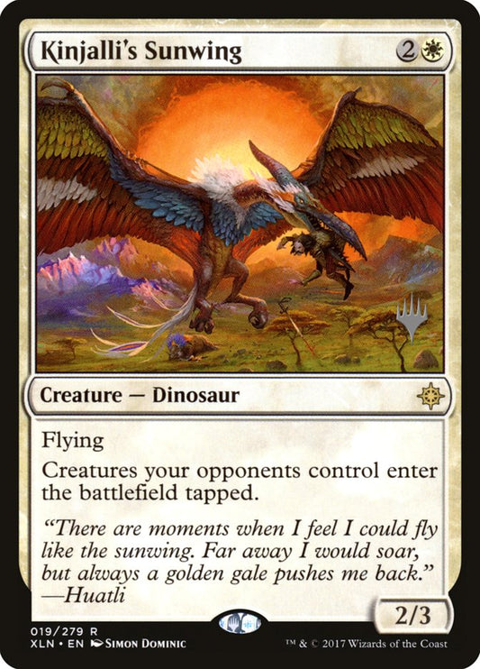 Kinjalli's Sunwing (Promo Pack) [Ixalan Promos] [Foil]
