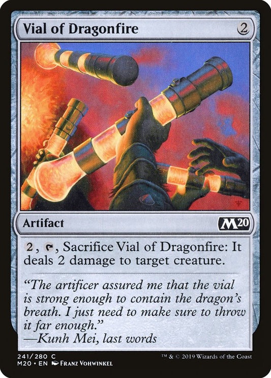 Vial of Dragonfire [Core Set 2020] [Foil]