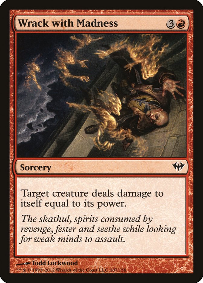 Wrack with Madness [Dark Ascension] [Foil]