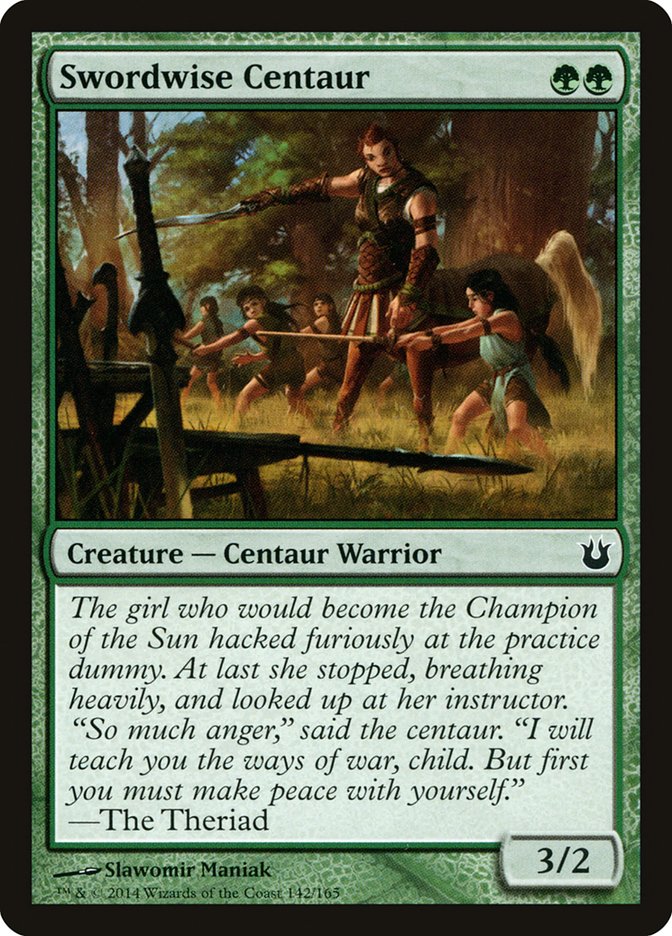 Swordwise Centaur [Born of the Gods] [Foil]