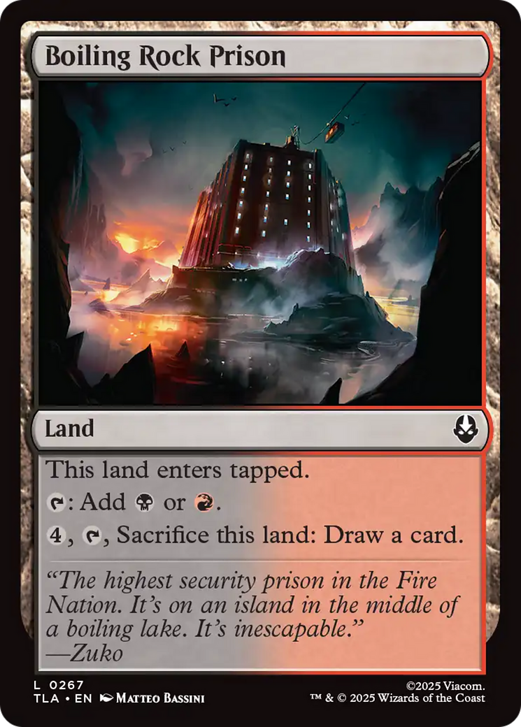 Boiling Rock Prison [Avatar: The Last Airbender] [Foil]