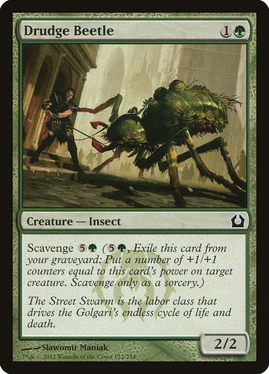 Drudge Beetle [Return to Ravnica] [Foil]