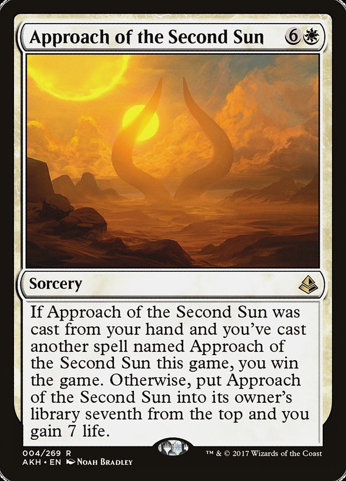 Approach of the Second Sun [Amonkhet] [Foil]