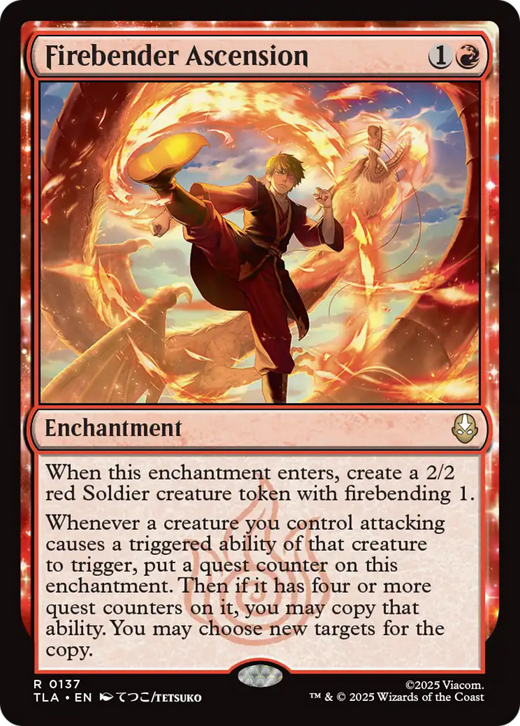 Firebender Ascension [Avatar: The Last Airbender] [Foil]