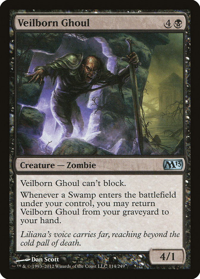 Veilborn Ghoul [Core Set 2013] [Foil]