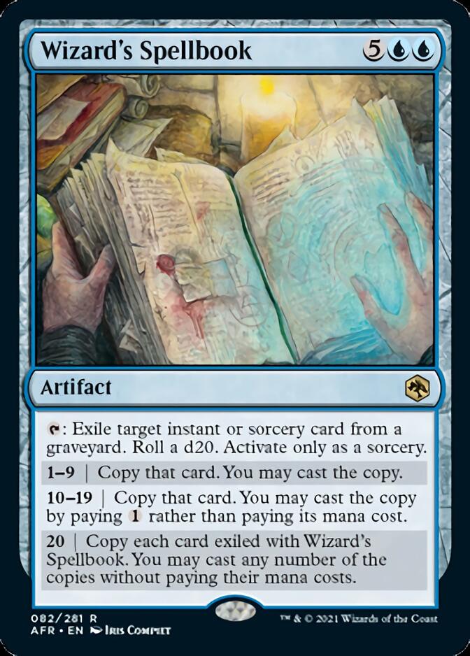 Wizard's Spellbook [Dungeons & Dragons: Adventures in the Forgotten Realms] [Foil]