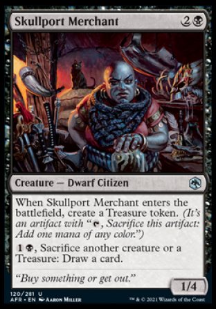 Skullport Merchant [Dungeons & Dragons: Adventures in the Forgotten Realms] [Foil]
