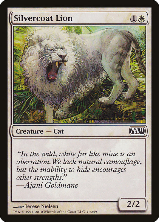 Silvercoat Lion [Core Set 2011]