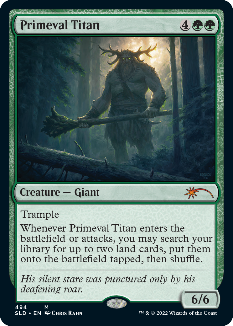 Primeval Titan (494) [Secret Lair Drop Series] [Foil]