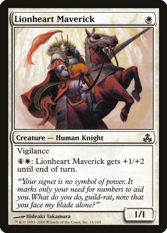 Lionheart Maverick [Guildpact] [Foil]