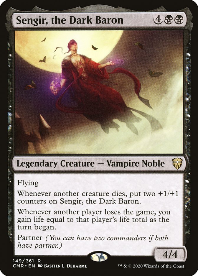 Sengir, the Dark Baron [Commander Legends] [Foil]