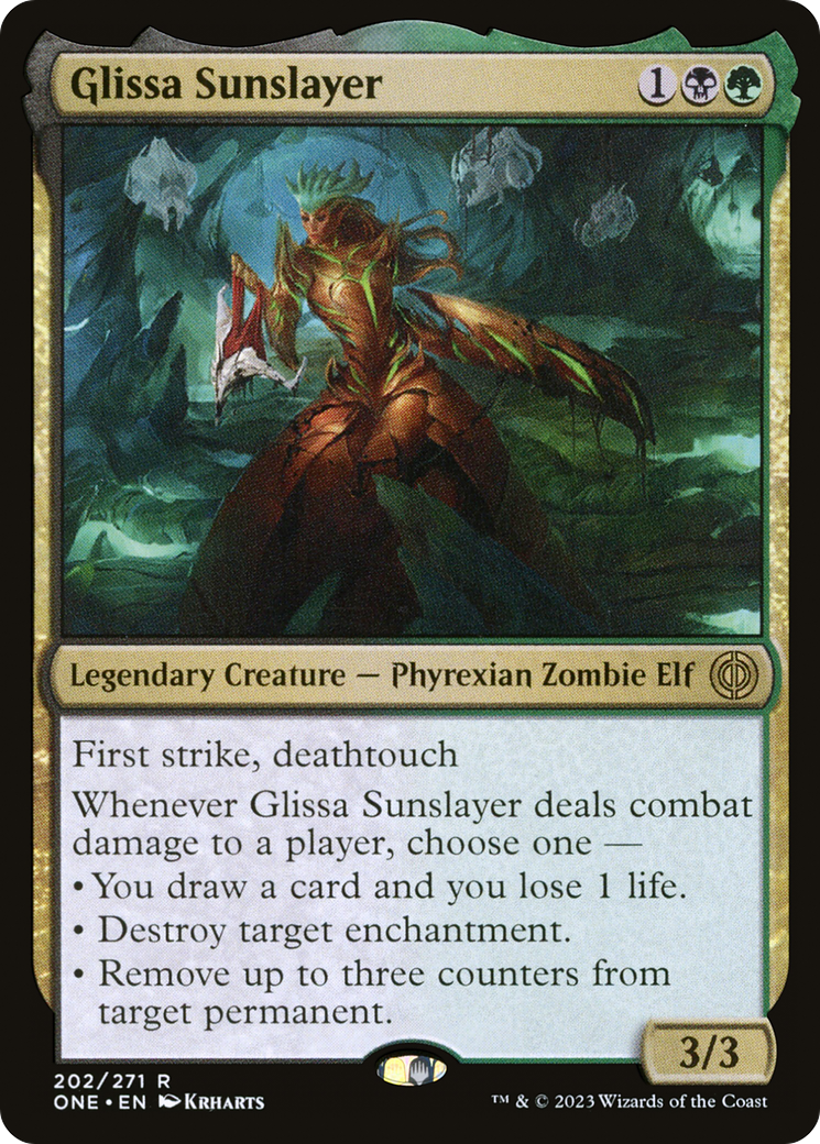 Glissa Sunslayer [Phyrexia: All Will Be One] [Foil]