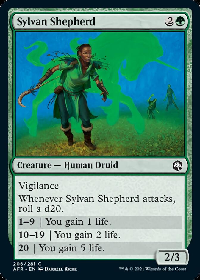 Sylvan Shepherd [Dungeons & Dragons: Adventures in the Forgotten Realms] [Foil]