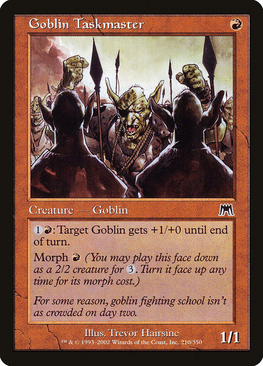 Goblin Taskmaster [Onslaught] [Foil]