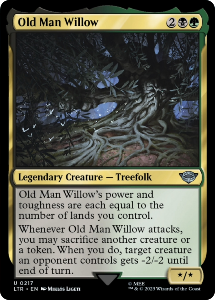 Old Man Willow [The Lord of the Rings: Tales of Middle-Earth] [Foil]