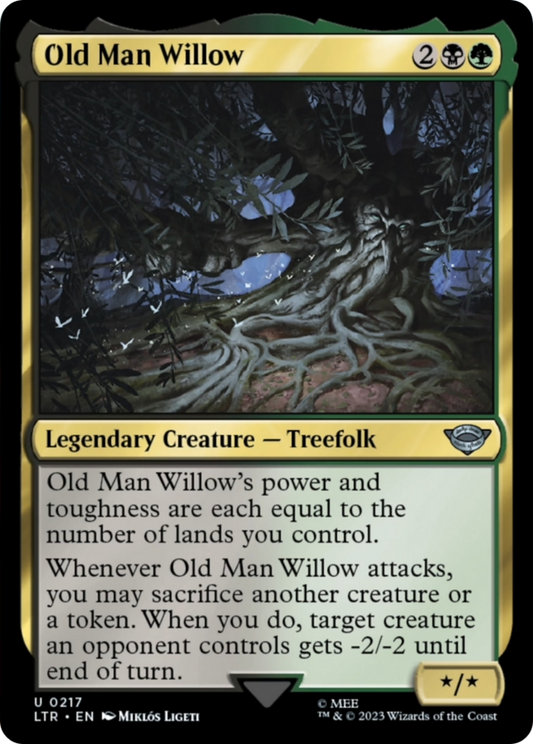 Old Man Willow [The Lord of the Rings: Tales of Middle-Earth] [Foil]