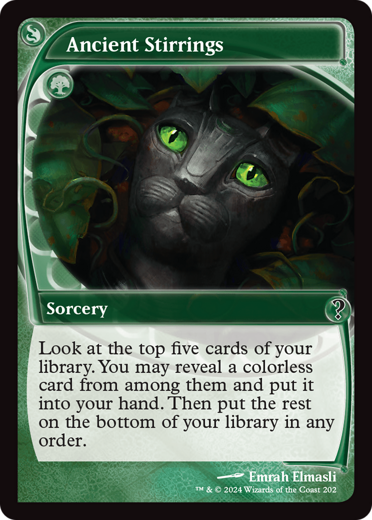 Ancient Stirrings (Future Sight) [Mystery Booster 2] [Foil]