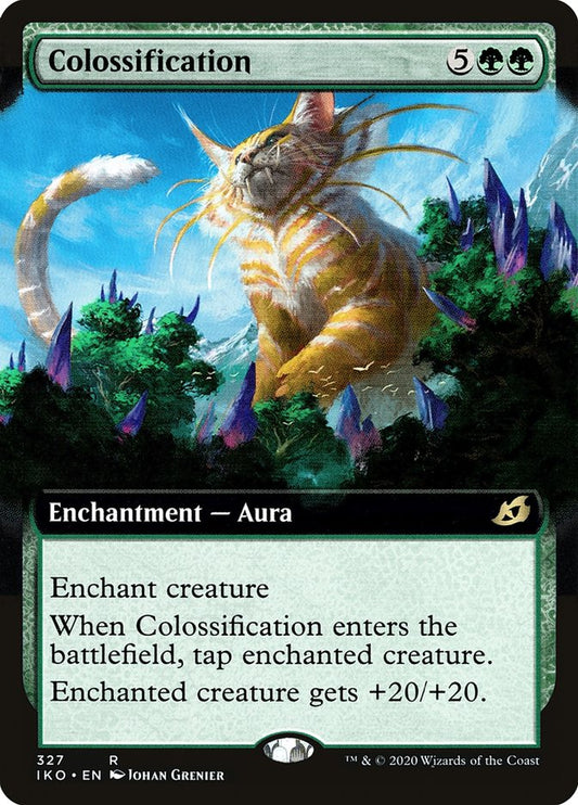 Colossification (Extended Art) [Ikoria: Lair of Behemoths] [Foil]