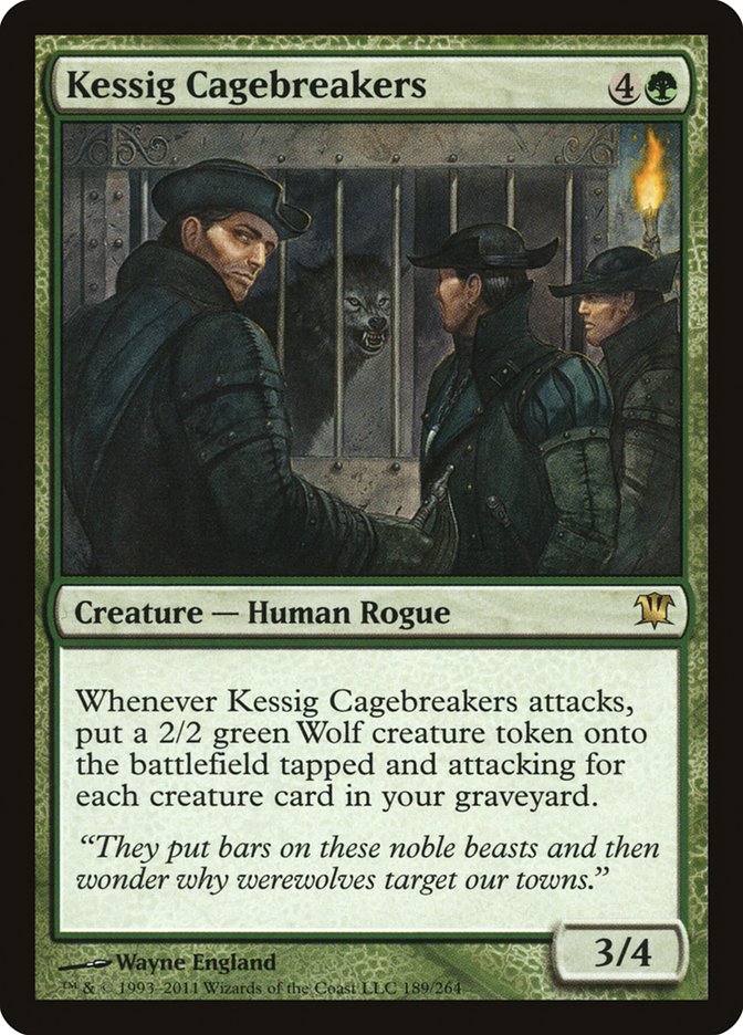 Kessig Cagebreakers [Innistrad] [Foil]