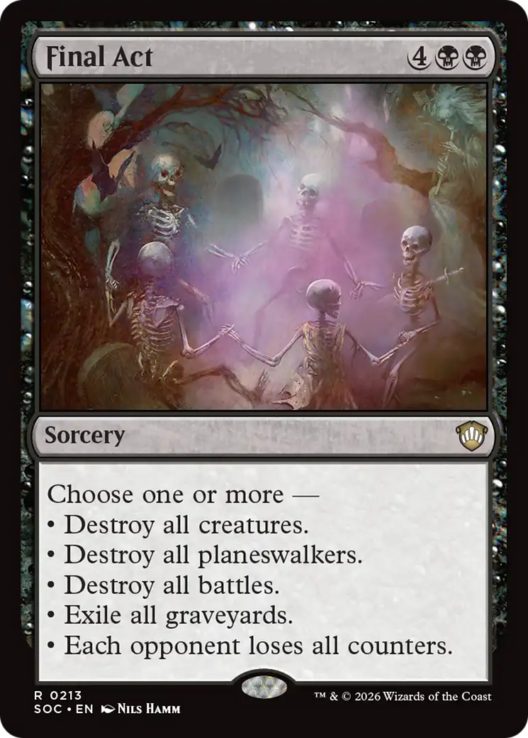 Final Act [Secrets of Strixhaven Commander] [Foil]