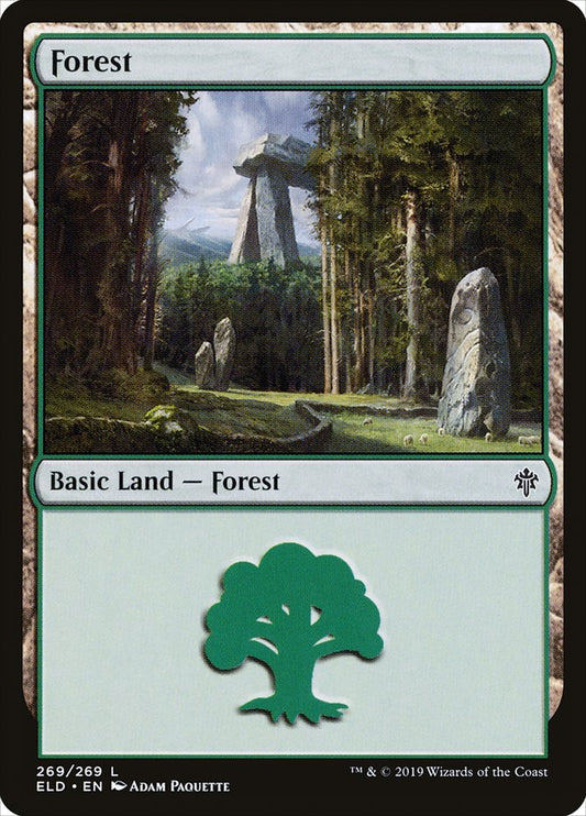 Forest (269) [Throne of Eldraine] [Foil]
