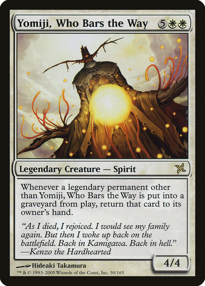 Yomiji, Who Bars the Way [Betrayers of Kamigawa] [Foil]