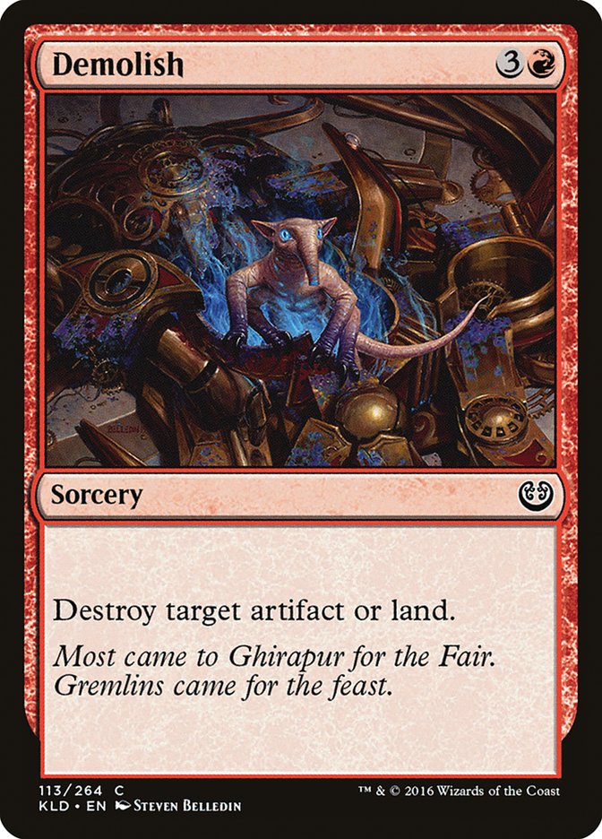 Demolish [Kaladesh] [Foil]