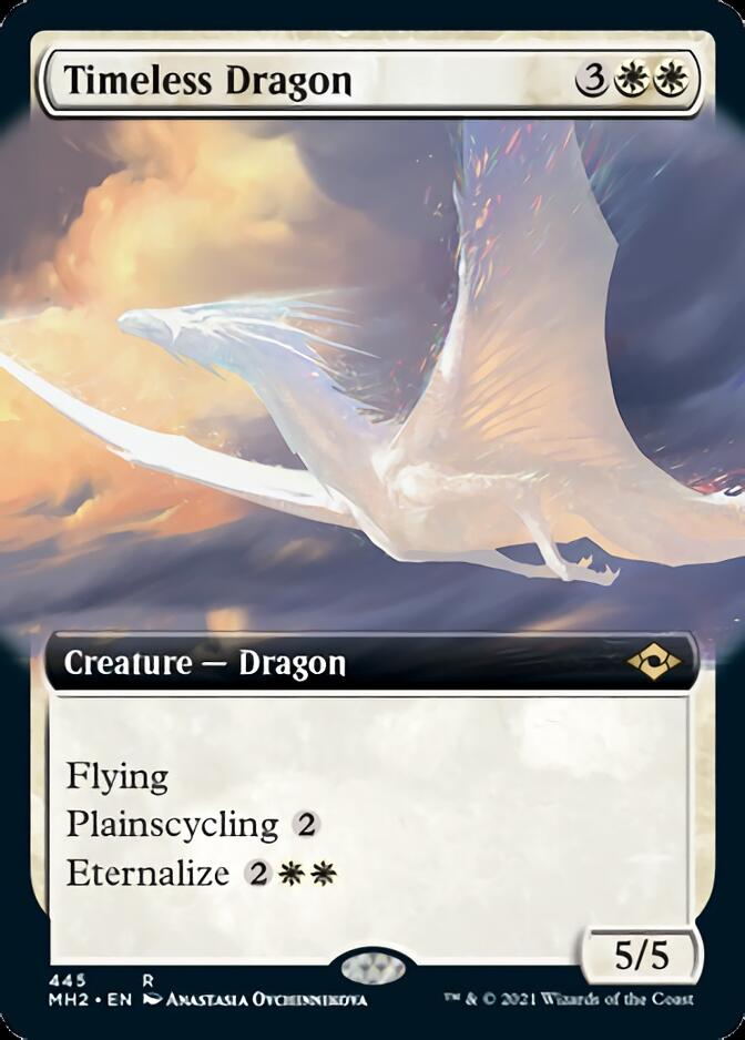 Timeless Dragon (Extended Art) [Modern Horizons 2] [Foil]