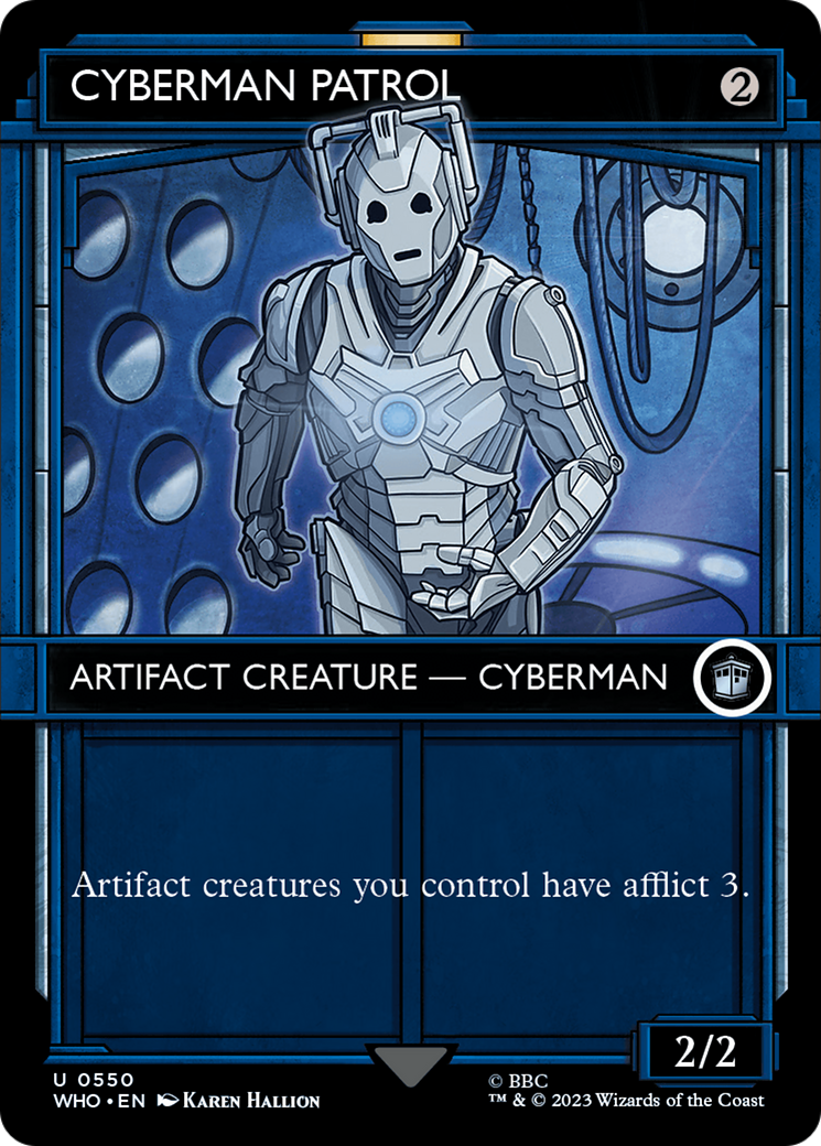 Cyberman Patrol (Showcase) [Doctor Who] [Foil]