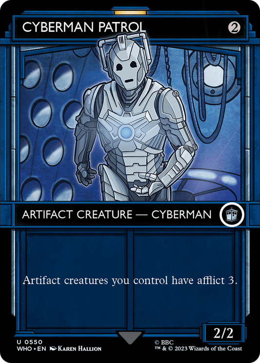 Cyberman Patrol (Showcase) [Doctor Who] [Foil]