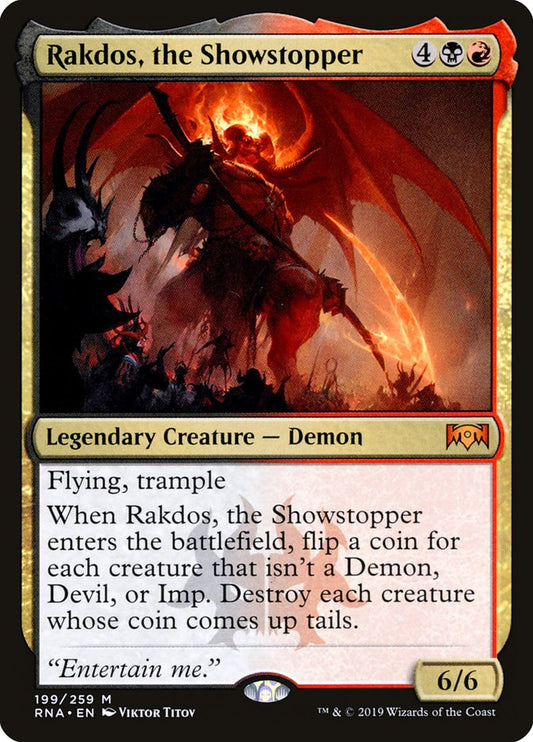 Rakdos, the Showstopper [Ravnica Allegiance] [Foil]