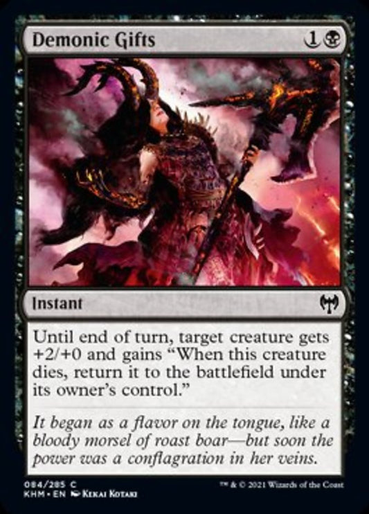 Demonic Gifts [Kaldheim] [Foil]