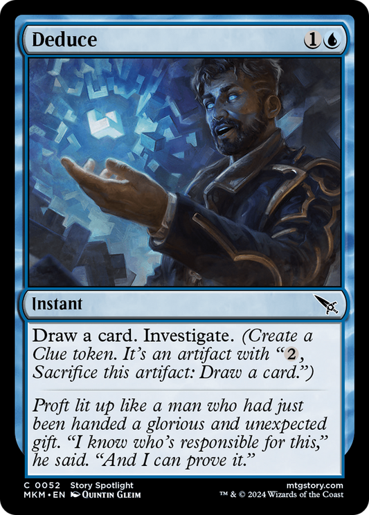 Deduce [Murders at Karlov Manor] [Foil]
