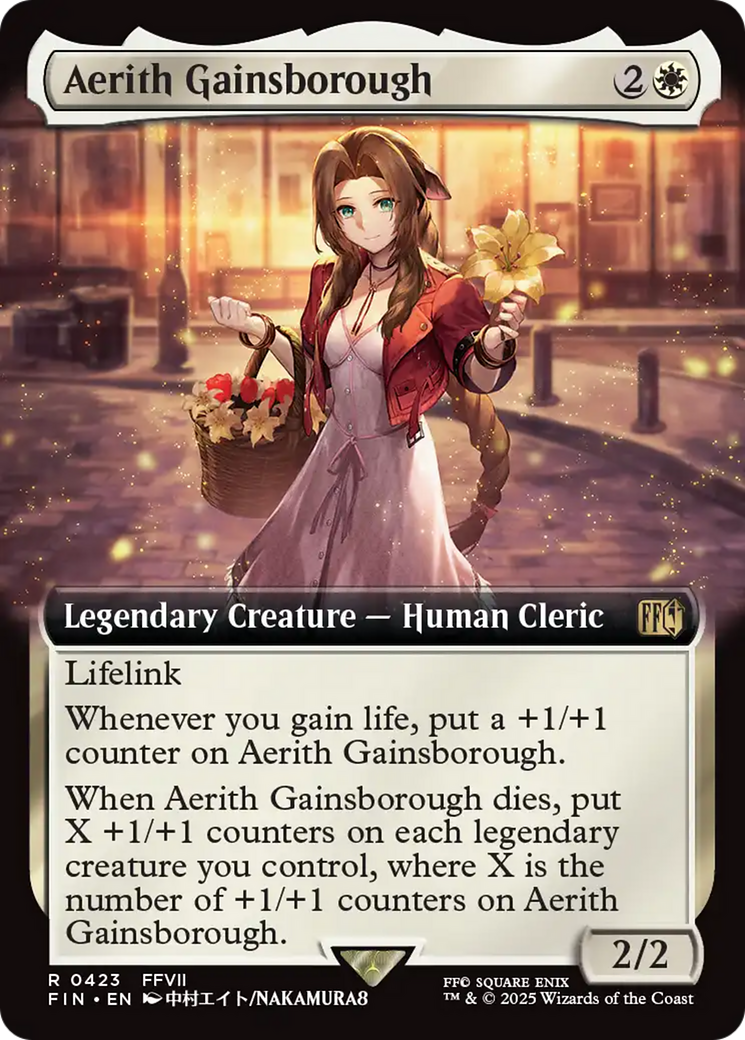 Aerith Gainsborough (Extended Art) [FINAL FANTASY] [Foil]
