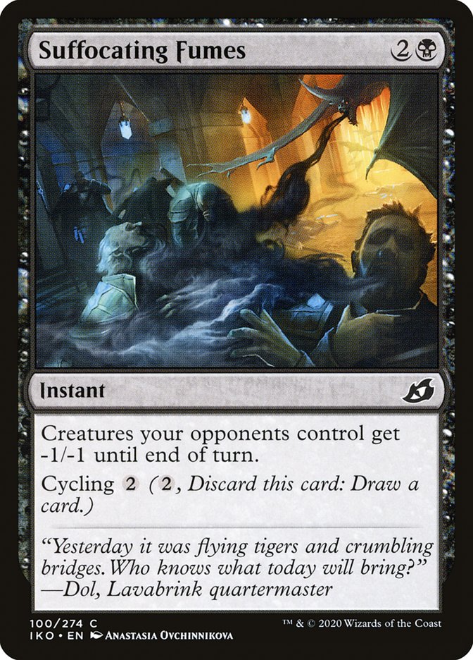 Suffocating Fumes [Ikoria: Lair of Behemoths] [Foil]