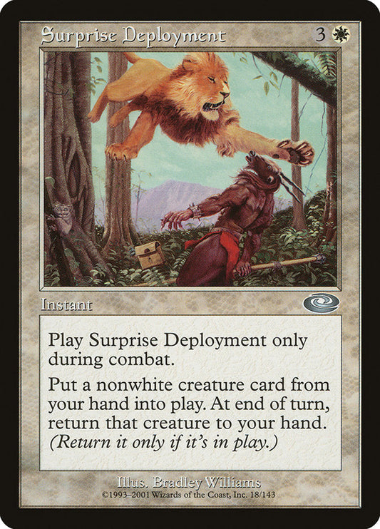 Surprise Deployment [Planeshift] [Foil]