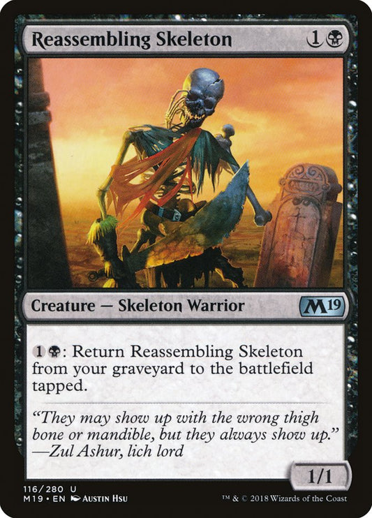 Reassembling Skeleton [Core Set 2019] [Foil]