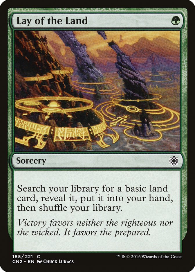 Lay of the Land [Conspiracy: Take the Crown] [Foil]