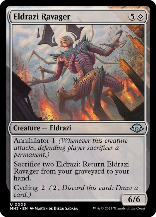 Eldrazi Ravager [Modern Horizons 3] [Foil]