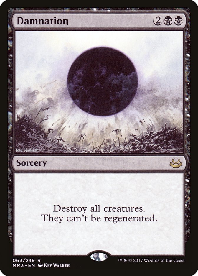 Damnation [Modern Masters 2017] [Foil]