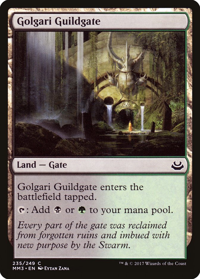 Golgari Guildgate [Modern Masters 2017] [Foil]