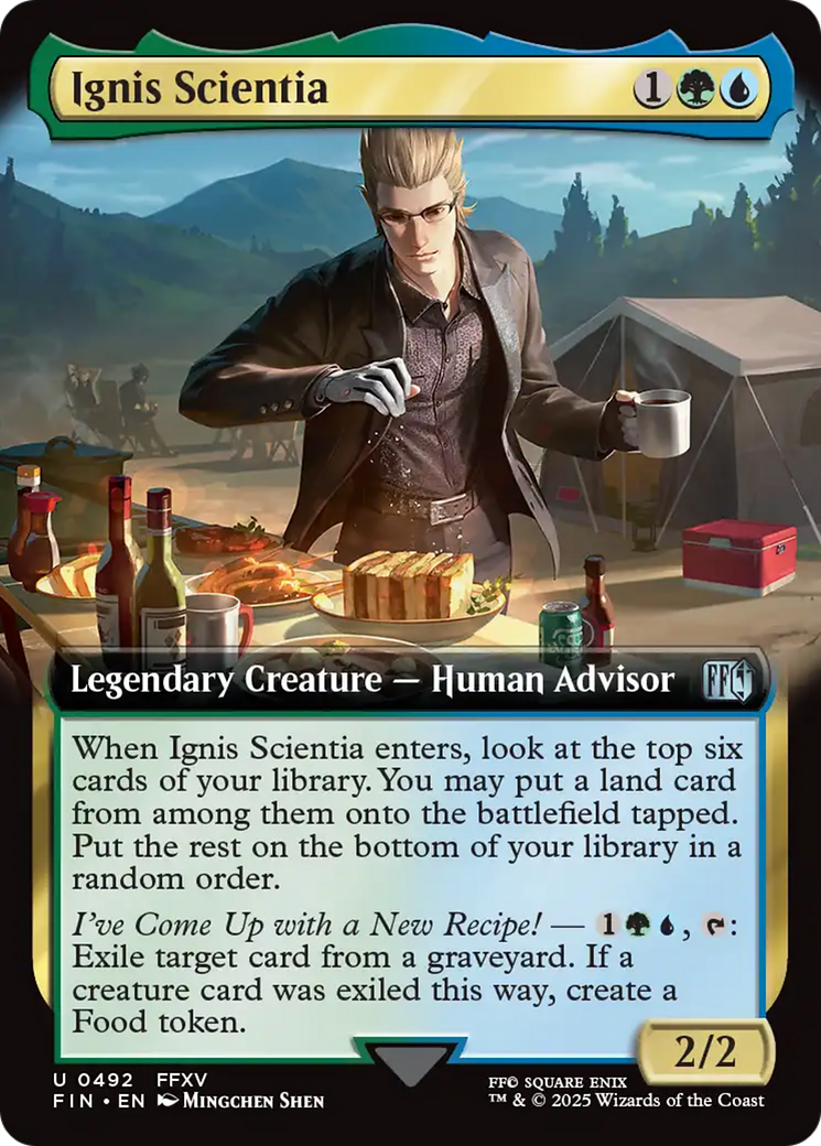 Ignis Scientia (Extended Art) [FINAL FANTASY] [Foil]
