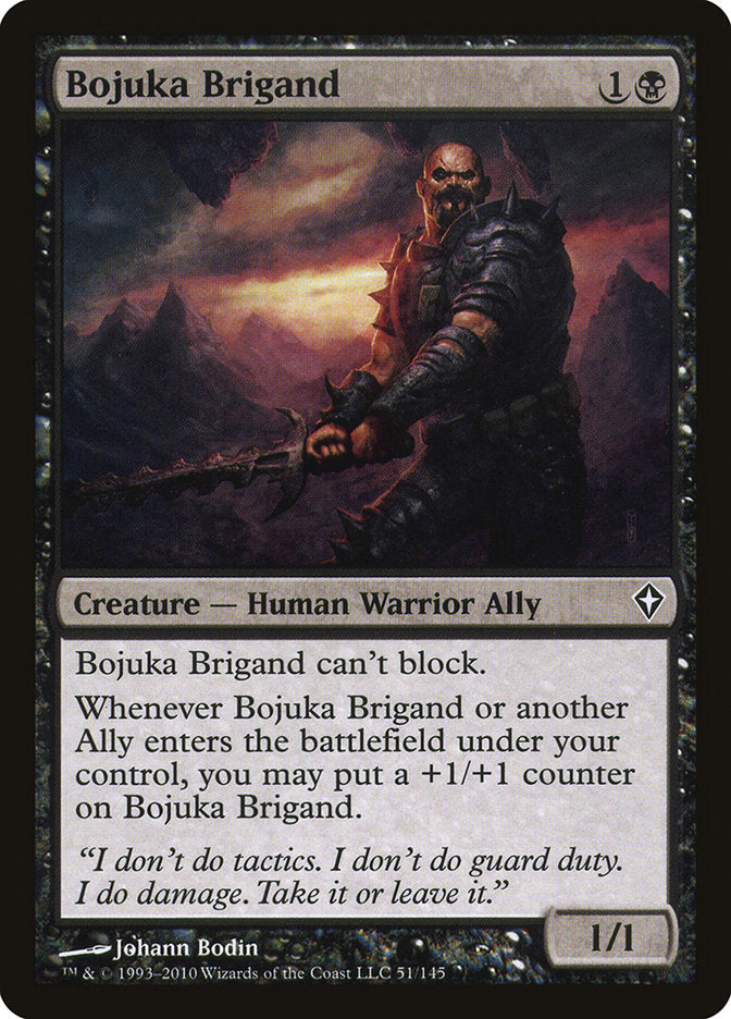 Bojuka Brigand [Worldwake] [Foil]