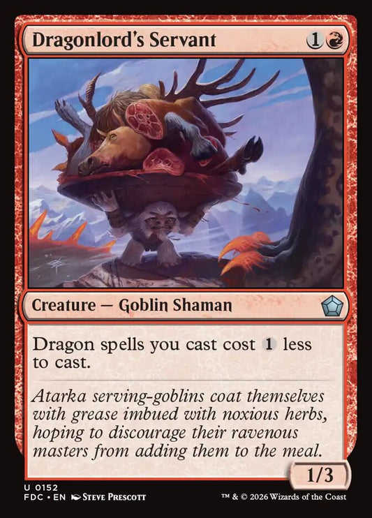 Dragonlord's Servant [Foundations Commander]