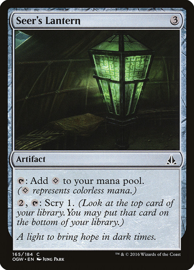 Seer's Lantern [Oath of the Gatewatch] [Foil]