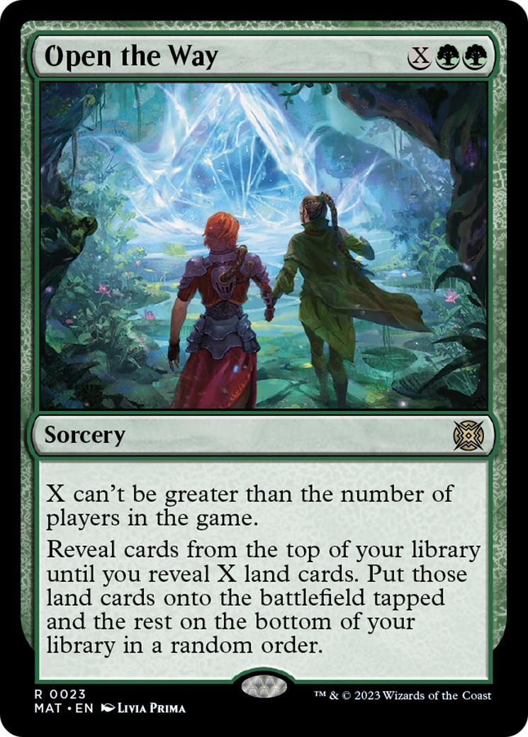 Open the Way [March of the Machine: The Aftermath] [Foil]
