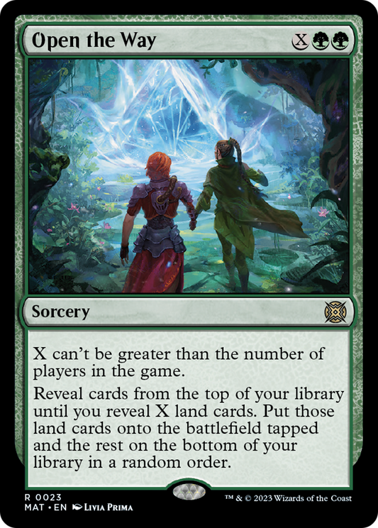Open the Way [March of the Machine: The Aftermath] [Foil]